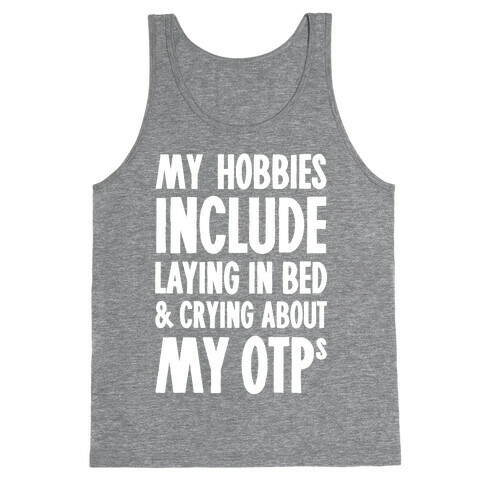 Crying About My OTPs Tank Top