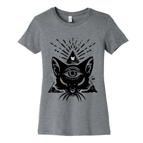 Purrlluminati Womens T-Shirt