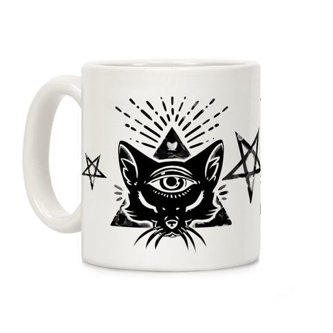 Purrlluminati Coffee Mug