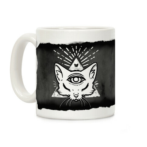 Purrlluminati Coffee Mug