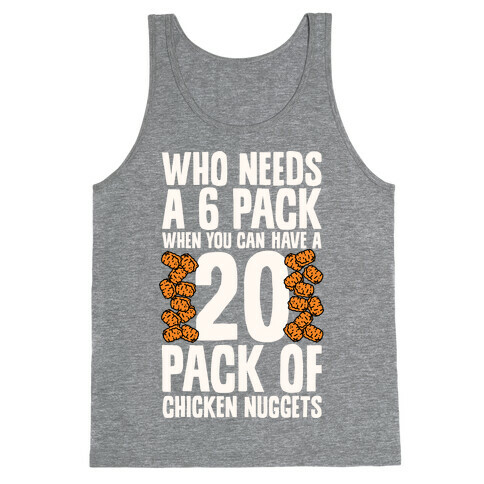 Who Needs a 6 Pack When You Can Have a 20 Pack Tank Top