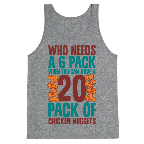 Who Needs a 6 Pack When You Can Have a 20 Pack Tank Top