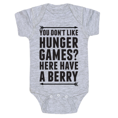 You Don't Like Hunger Games? Here Have A Berry Baby One-Piece