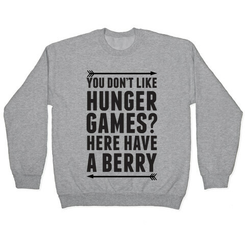 You Don't Like Hunger Games? Here Have A Berry Pullover