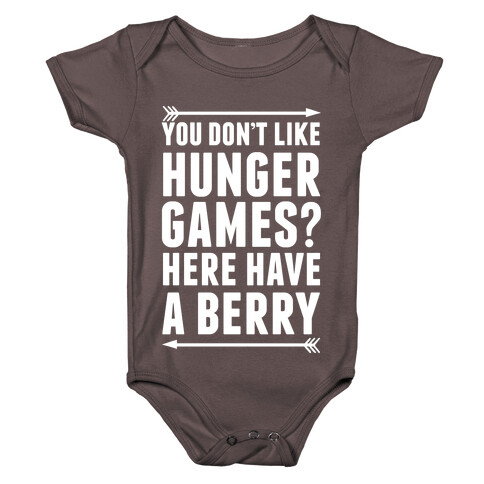 You Don't Like Hunger Games? Here Have A Berry Baby One-Piece