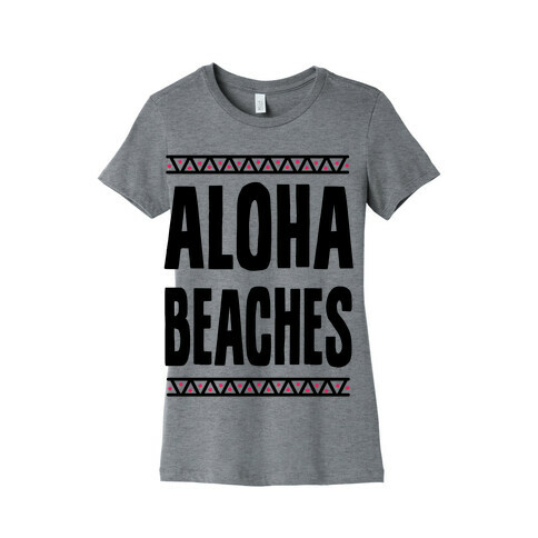 Aloha Beaches Womens T-Shirt