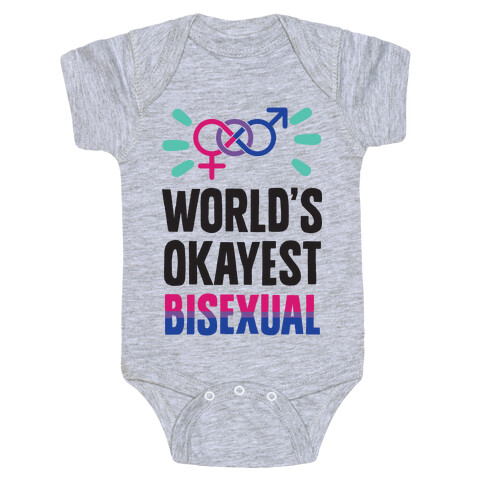 World's Okayest Bisexual Baby One-Piece