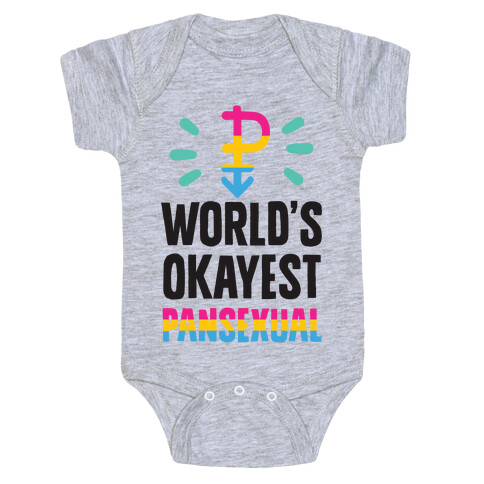 World's Okayest Pansexual Baby One-Piece