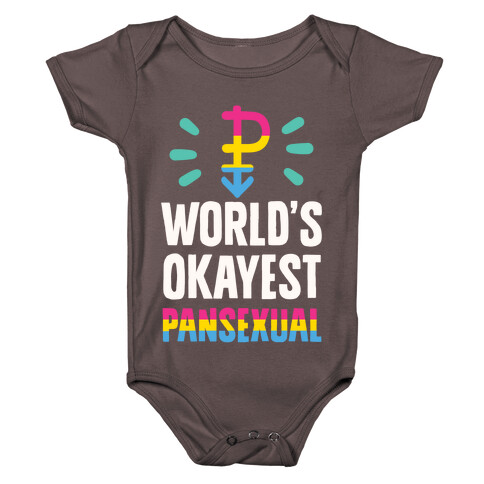 World's Okayest Pansexual Baby One-Piece
