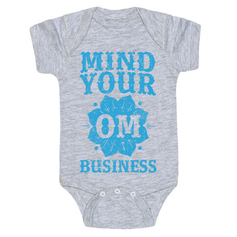 Mind Your Om Business Baby One-Piece