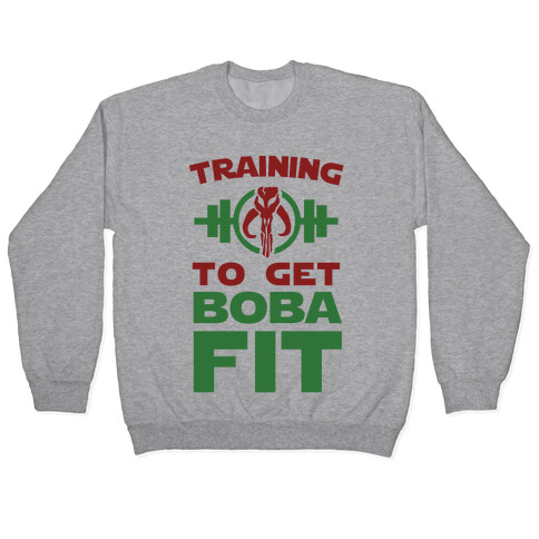 Training to Get Boba Fit Pullover