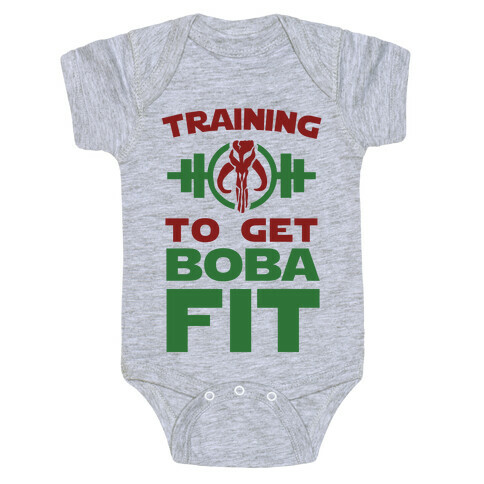 Training to Get Boba Fit Baby One-Piece