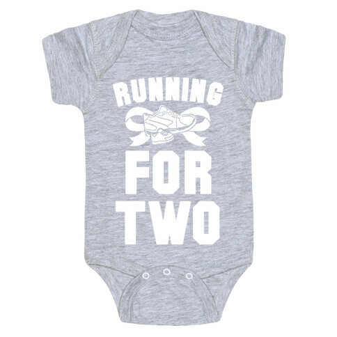 Running for Two Baby One-Piece