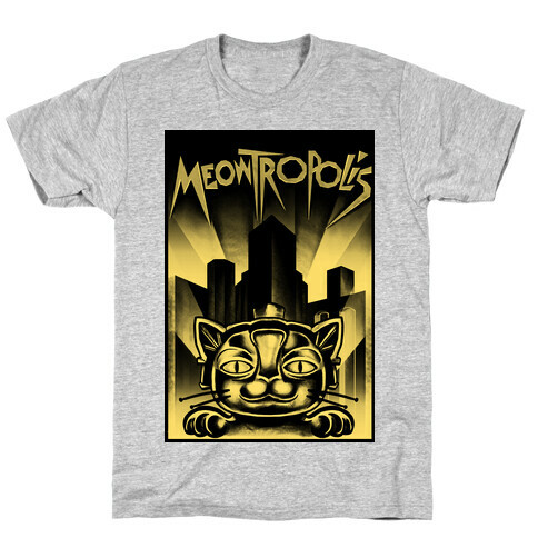 Meowtropolis (Metropolis Parody) T-Shirt