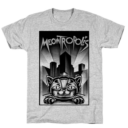 Meowtropolis (Metropolis Parody) T-Shirt