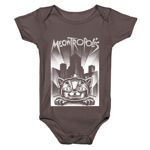 Meowtropolis (Metropolis Parody) Baby One-Piece