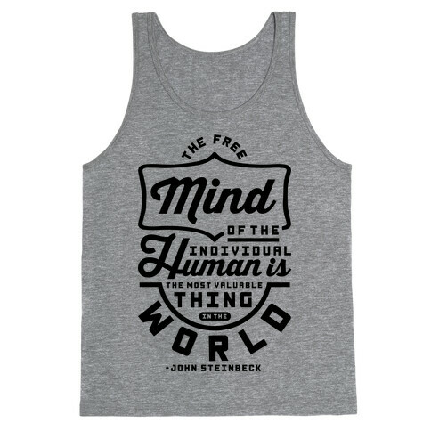 The Most Valuable Thing In The World Tank Top