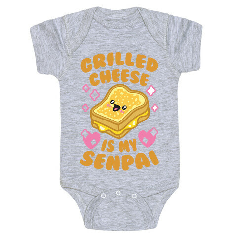 Grilled Cheese Is My Senpai Baby One-Piece