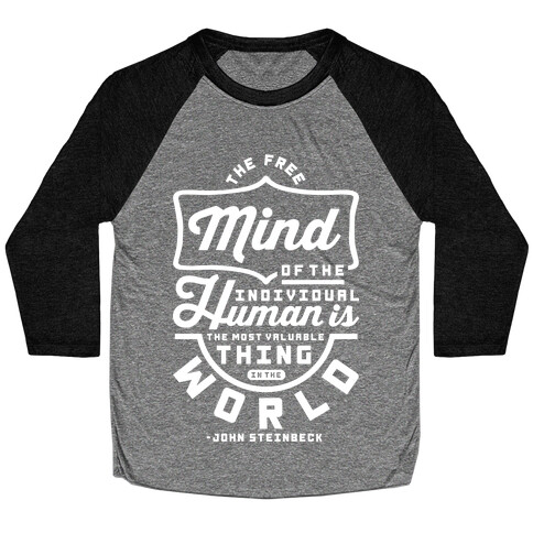 The Most Valuable Thing In The World Baseball Tee