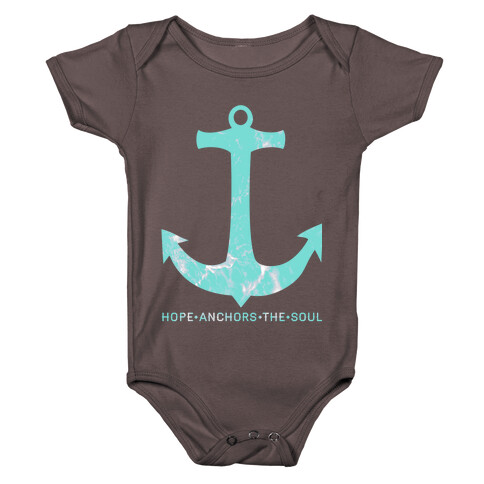 Hope Anchors The Soul Baby One-Piece