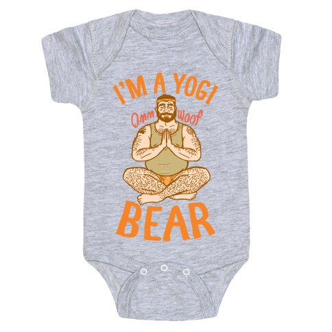 I'm A Yogi Bear Baby One-Piece