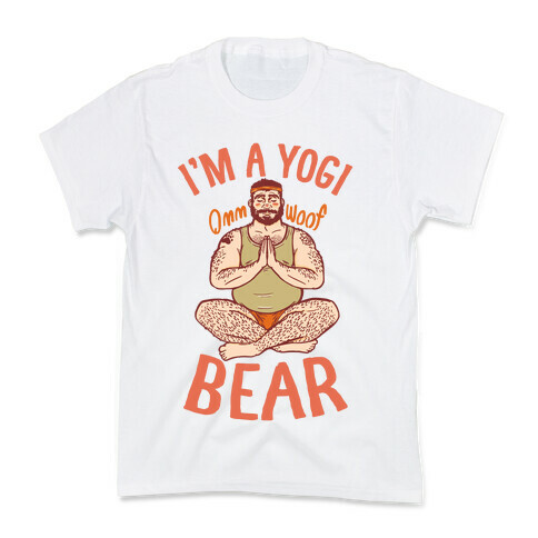 I'm A Yogi Bear Kids T-Shirt