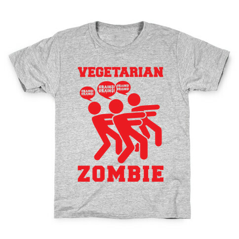 Vegetarian Zombie Kids T-Shirt