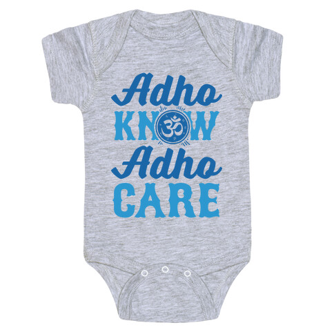 Adho Know Adho Care Baby One-Piece