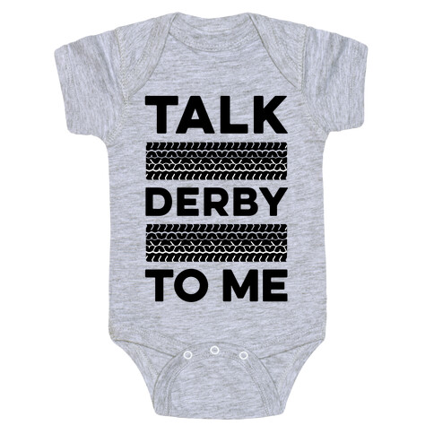 Talk Derby to Me Baby One-Piece