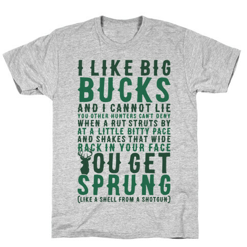 I Like Big Bucks And I Cannot Lie T-Shirt