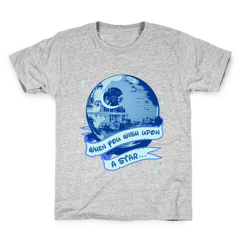 When You Wish Upon A Death Star Kids T-Shirt