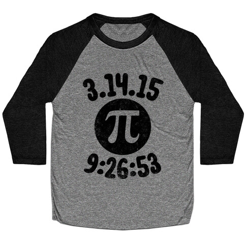 Pi Day 2015 Baseball Tee