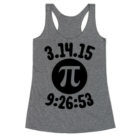 Pi Day 2015 Racerback Tank Top