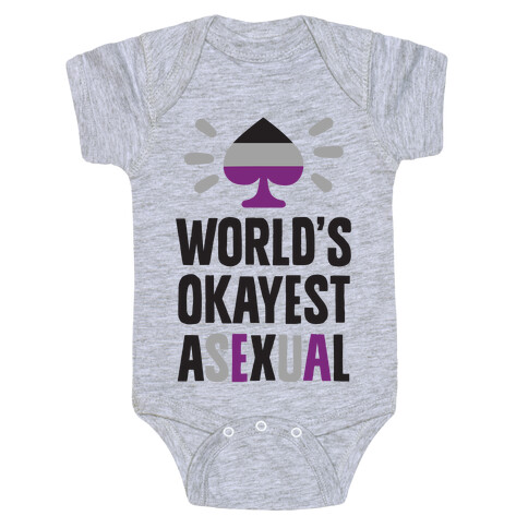 World's Okayest Asexual Baby One-Piece