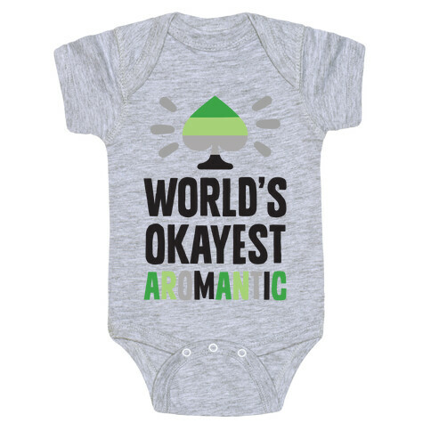 World's Okayest Aromantic Baby One-Piece
