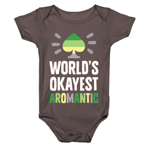 World's Okayest Aromantic Baby One-Piece