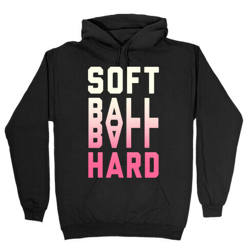 Soft Ball Ball Hard Hooded Sweatshirt