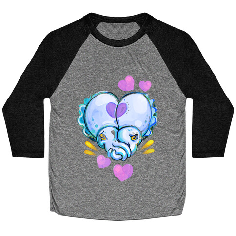 "Cuddle" Fish (Cuttlefish) Baseball Tee