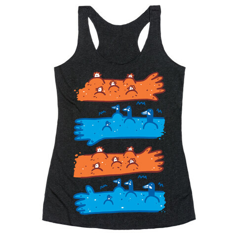 Goose Bumps and Chicken Pox Racerback Tank Top