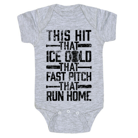 Uptown Softball Baby One-Piece