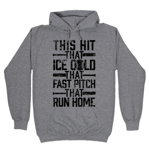 Uptown Softball Hooded Sweatshirt