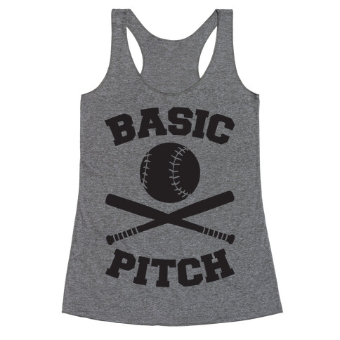 Basic Pitch Racerback Tank Top