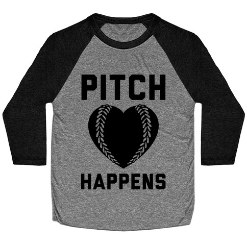 Pitch Happens Baseball Tee