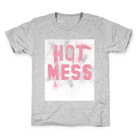 Hot Mess (Vintage) Kids T-Shirt