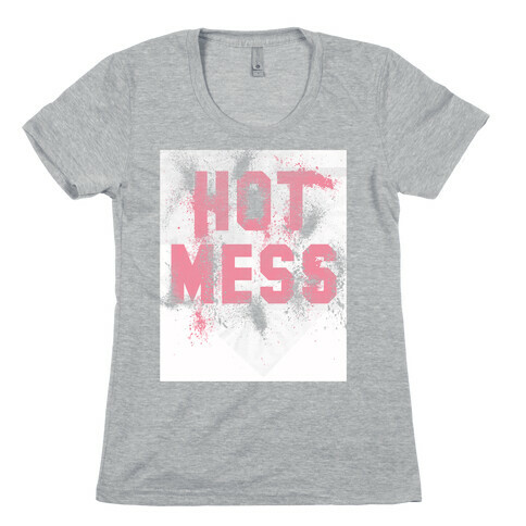 Hot Mess (Vintage) Womens T-Shirt