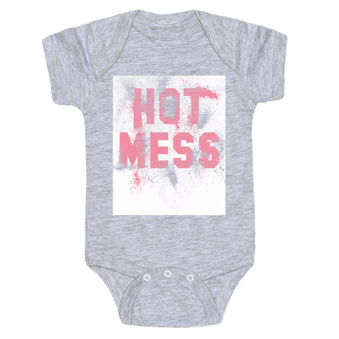 Hot Mess (Vintage) Baby One-Piece