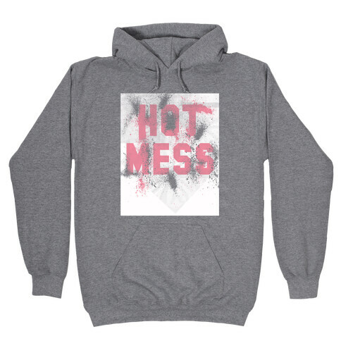 Hot Mess (Vintage) Hooded Sweatshirt
