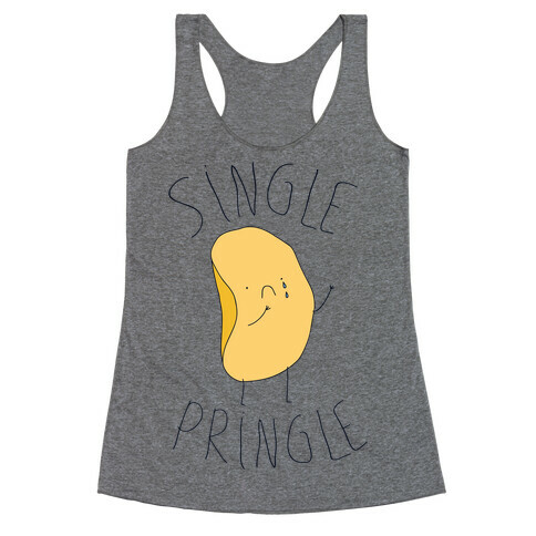 Single Pringle Racerback Tank Top