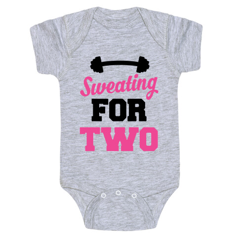 Sweating For Two Baby One-Piece