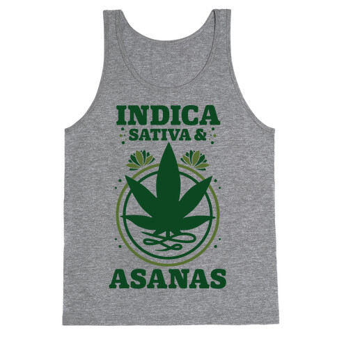 Indica, Sativa, & Asanas Tank Top